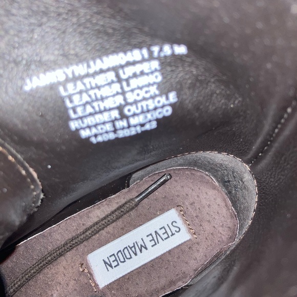 STEVE MADDEN Leather Boot - Picture 8 of 9